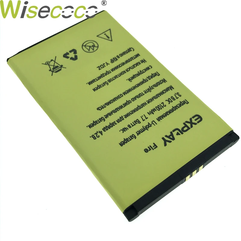 Съемный аккумулятор Wisecoco Fire 2100 мАч 3 7 в для телефона Explay сменный + номер