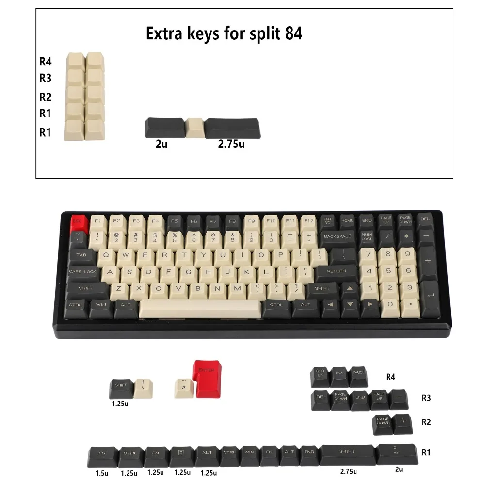 YMDK лазерная гравировка ANSI ISO OEM профиль Толстая PBT Keycap для MX механическая клавиатура filco YMD96 RS96 YMD75 KBD75 FC980M VEA 75