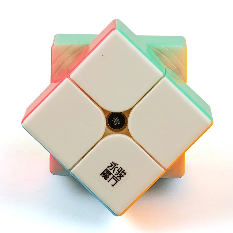 Yongjun Yupo 2x2x2 2 Магнитный куб 2x2 скоростной Куб ВОЛШЕБНЫЙ магнит Cubo Magico 2*2 магниты прозрачный пазл черная Игра Головоломка Neo кубик рубика магнитный