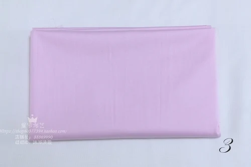 color 3 160 см x 50 см хлопок, одноцветная хлопковая ткань, детское постельное белье в стиле пэчворк, ткань tecido, лоскутное шитье, материал для рукоделия, швейная ткань - Цвет: color 3