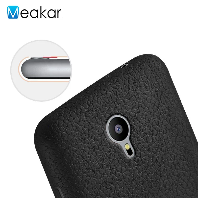 Чехол из ТПУ с кортикальной текстурой 5 7 дюйма для Meizu Pro чехол задней панели