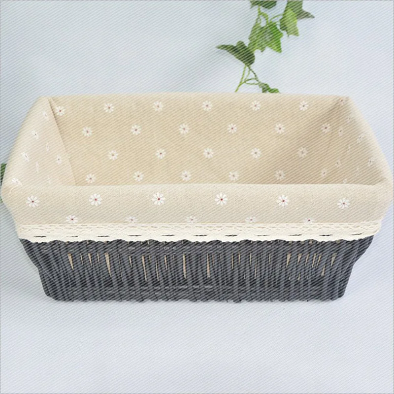 Новая корзина для хранения в гостиной плетеная живота из ротанга ручной работы