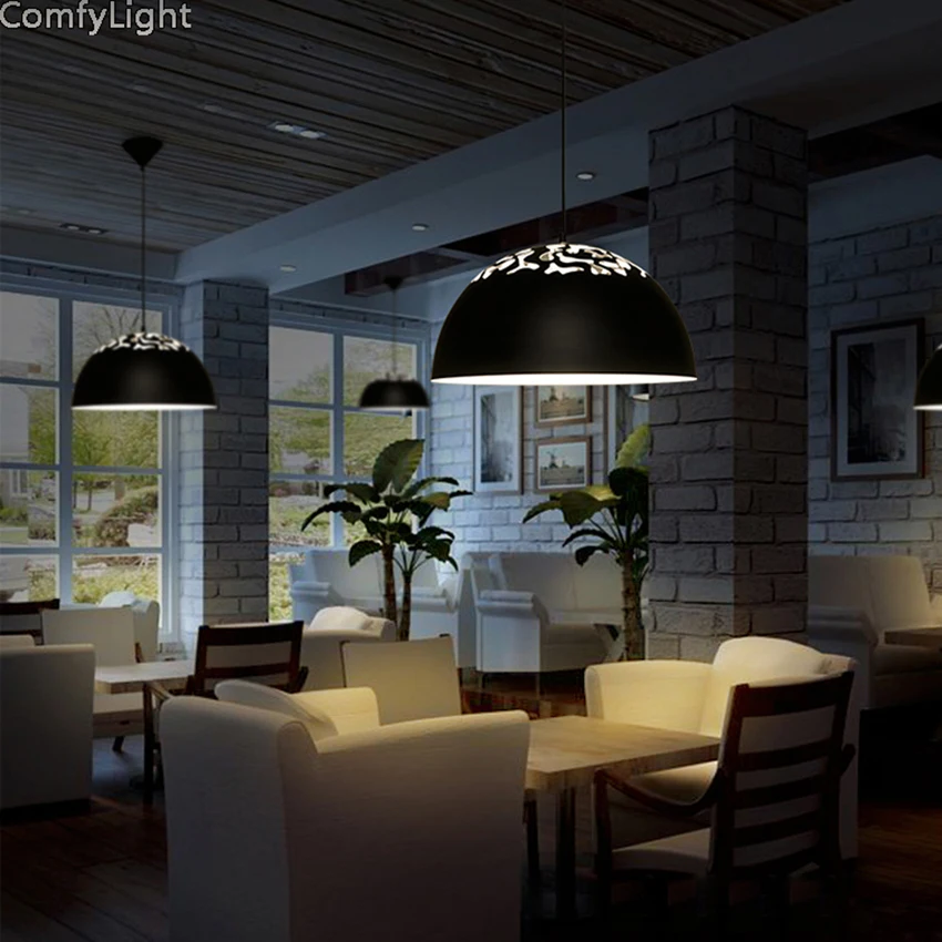 Винтажный подвесной светильник в стиле лофт лампа скандинавском освесветильник