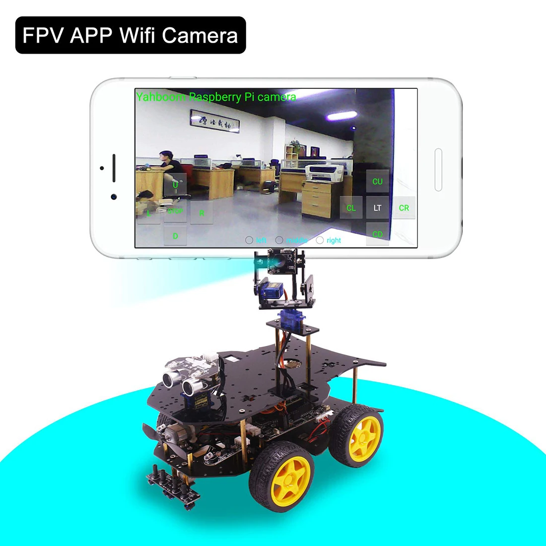 Ultimate стартовый набор для Raspberry Pi 3 Модель B + HD Камера программируемые робот