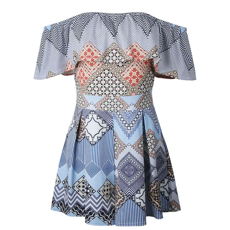 Qunndy 2018 летние пикантные без бретелек Playsuit Для женщин с Средства ухода за кожей