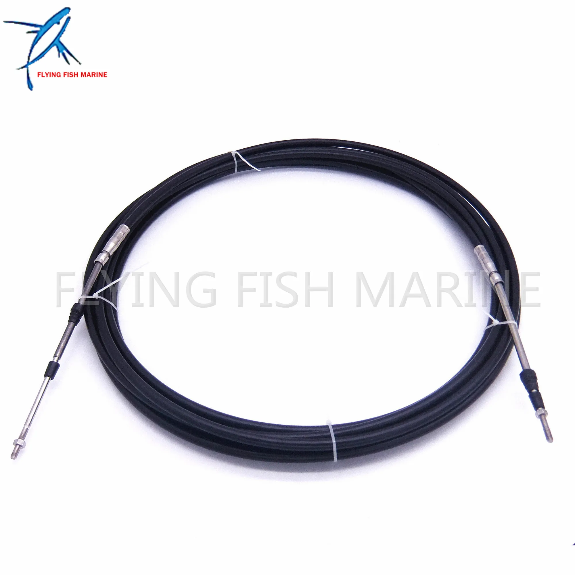 Подвесной двигателя пульт Управление ABA CABLE 24 GY трос переключения 24FT для Yamaha