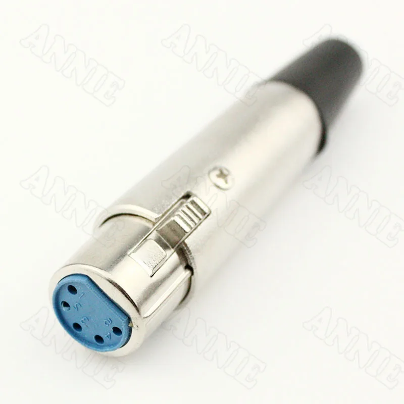 

50 шт./лот 5 Pin XLR гнездо мостовой микрофон Jack 20 Pers коробки