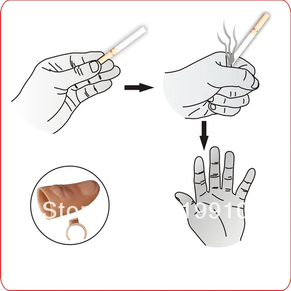 Бесплатная доставка 2 шт./лот различных электронных сигарет волшебный трюк