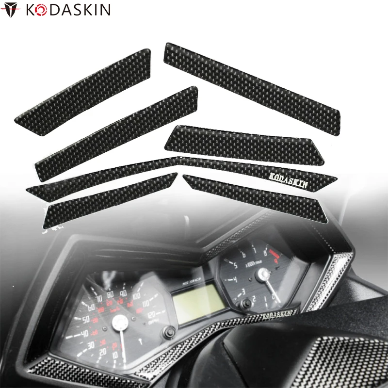 KODASKIN Meter внешний вид K3 Углеродные накладки наклейки эмблема наклейка для Yamaha TMAX T
