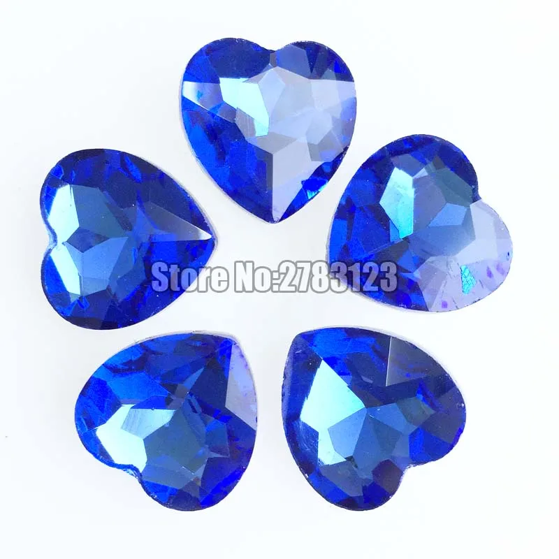 

Factory sales! AAA Glass Crystal Light blue heart shape pointback loose rhinestones No holes, diy/Clothing accessories SWHP210