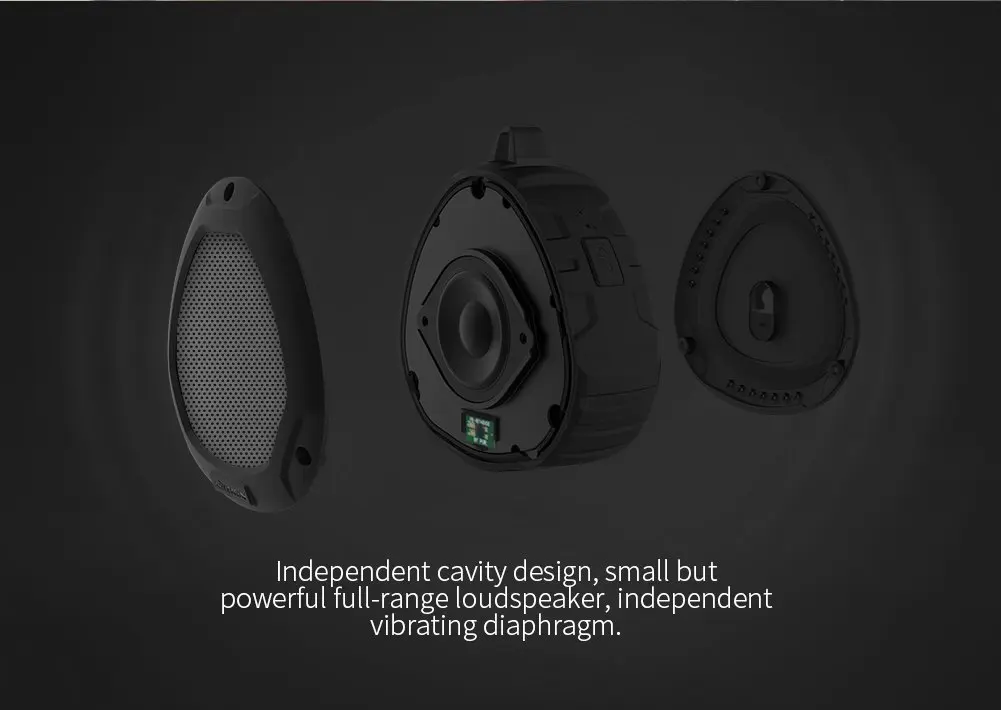 Bluetooth 4.0 Портативный открытый Беспроводной Динамик с NFC Совместимость Встроенный