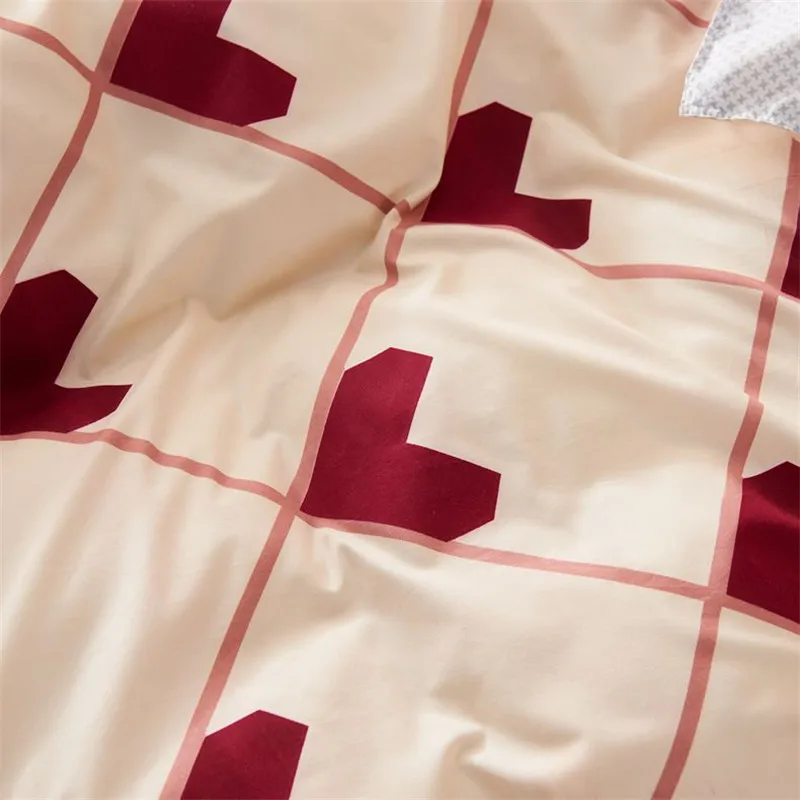 Современный стиль домашнего использования 4 шт постельных принадлежностей