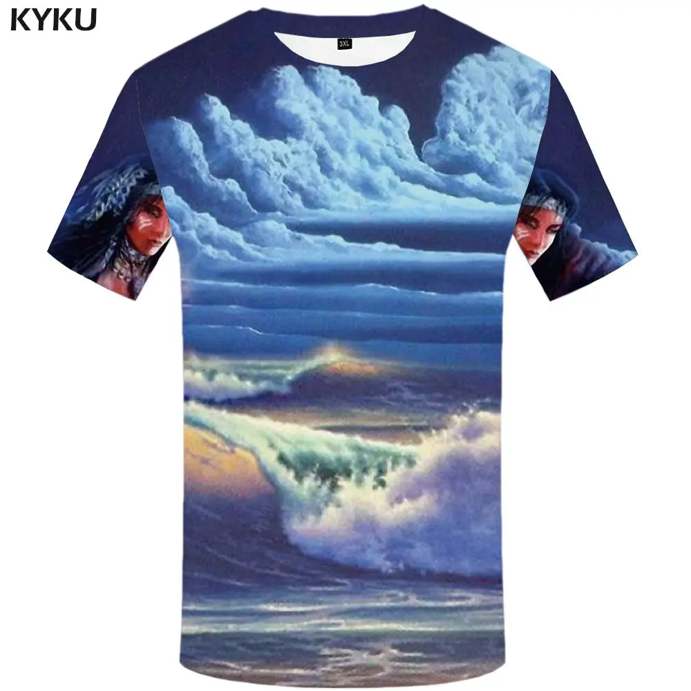 3d t shirt 08 KYKU Horse Футболка мужская белая индийская футболка 3d принт с животными футболка в стиле хип-хоп забавная Летняя мужская одежда в стиле аниме уличная одежда Топ - Цвет: 3d t shirt 08