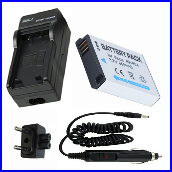 Аккумулятор и зарядное устройство для Samsung BP85A EA-BP85A PL210 PL-210 SH100 SH-100 ST200F ST-200F WB210