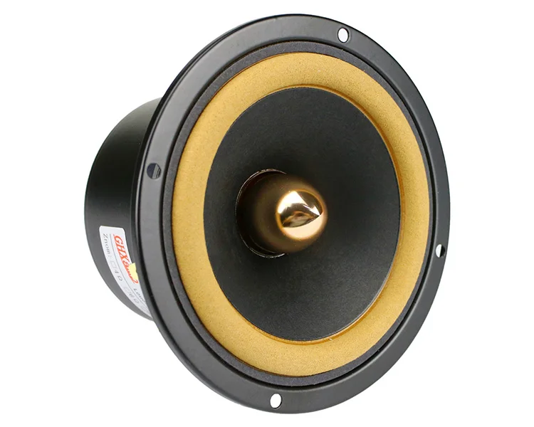Ghxamp Hifi 4-дюймовый Полнодиапазонный динамик 4 Ом 25 Вт домашний кинотеатр полночастотный динамик s кожа Edeg пуля анти-магнитный 2 шт