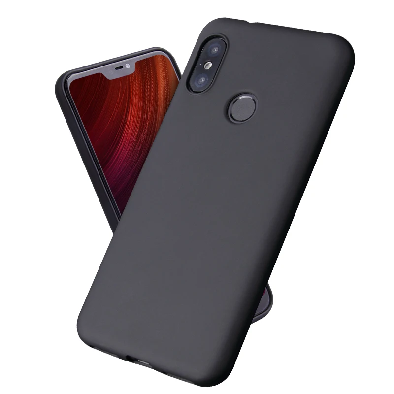 HOECOGE одноцветные Чехлы для мобильных телефонов Xiaomi Redmi 6 Pro TPU Защитный чехол 6A Coque