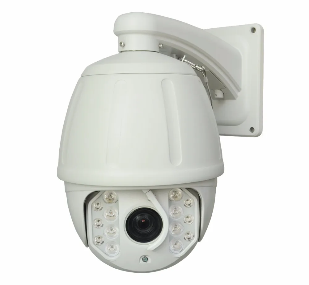 7 &quotH.265 4MP IP высокоскоростная купольная ip камера 20X оптический зум 150 м ИК ночного