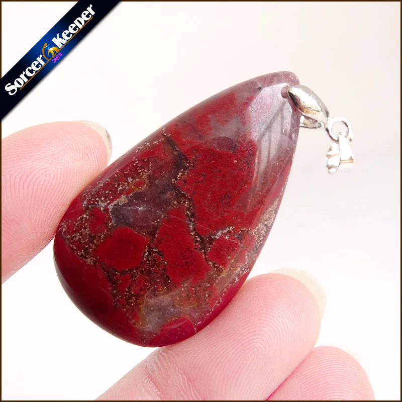 Натуральный камень красный речной камень Bijoux винтажные изделия ручной работы бусины подвеска костюм ювелирные изделия для женщин и мужчин Шарм ожерелье с подарочной коробкой YS421