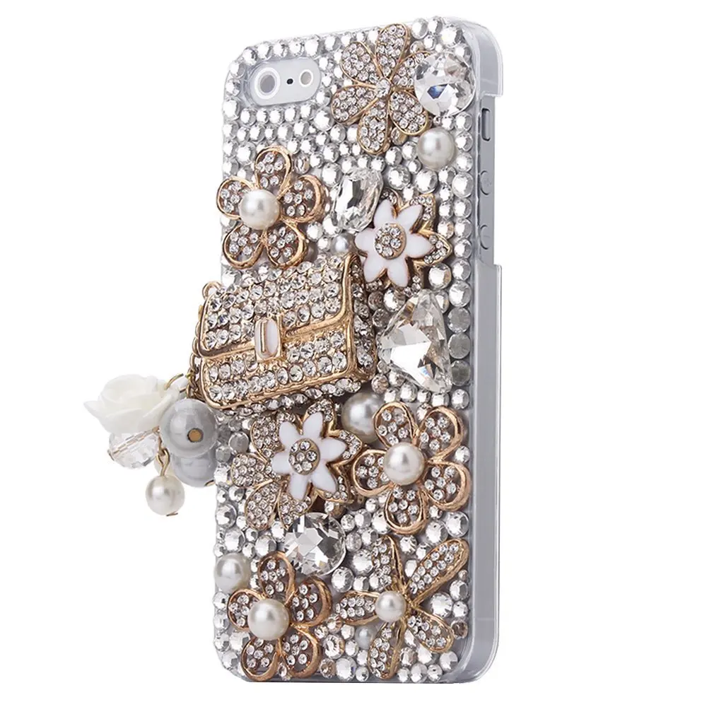 Шикарный роскошный чехол с кристаллами и стразами для iPhone 12 11 Pro Max X XR XS MAX 6 6Plus 7 7Plus