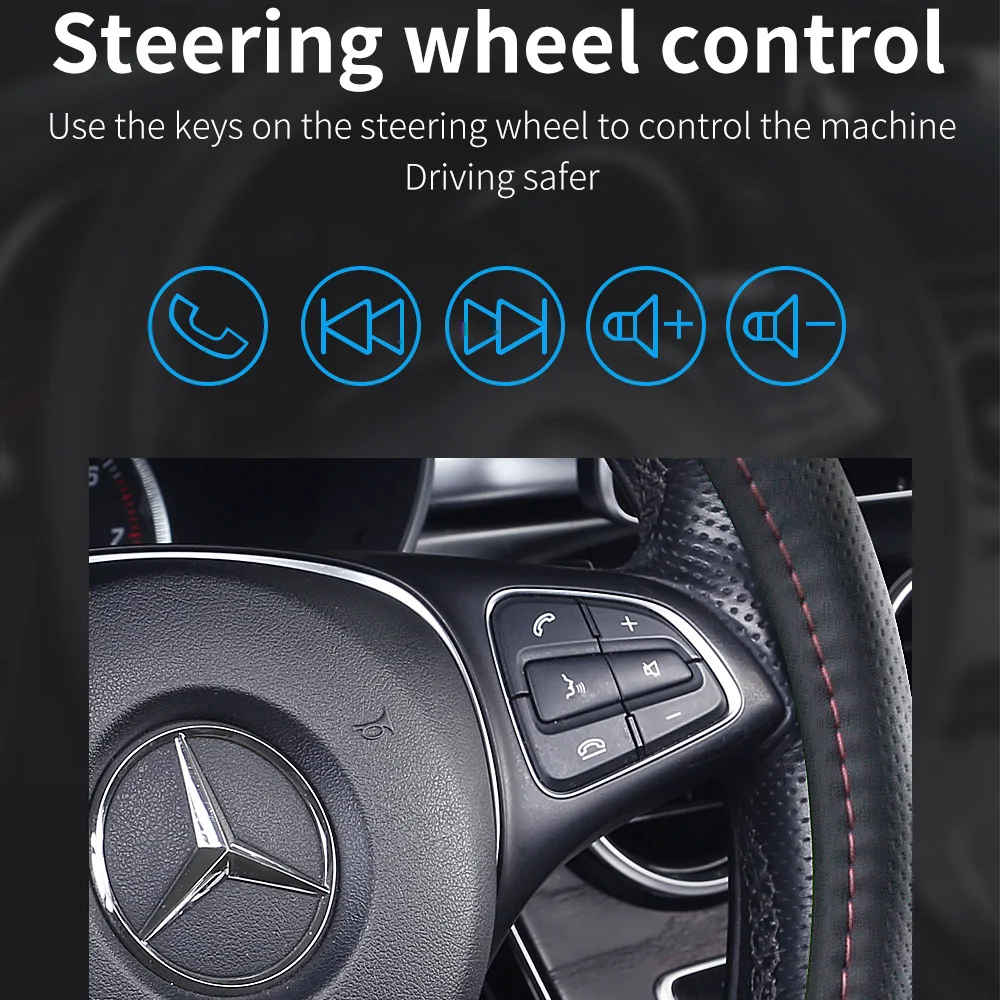 Carplay радио 2 Din Авто Стерео 2din Coche Para Estero Bluetooth управление рулевым колесом обратная