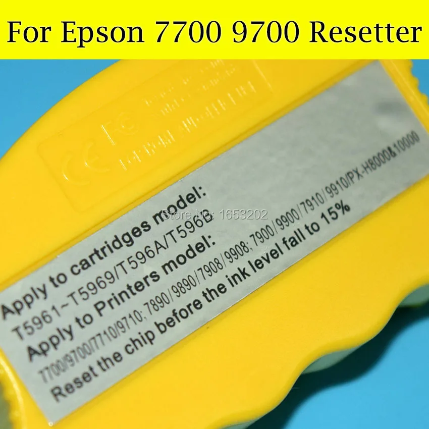 Бесплатная доставка! Сброс чипа картриджа для принтера Epson 7700 9700 1 шт. | Компьютеры