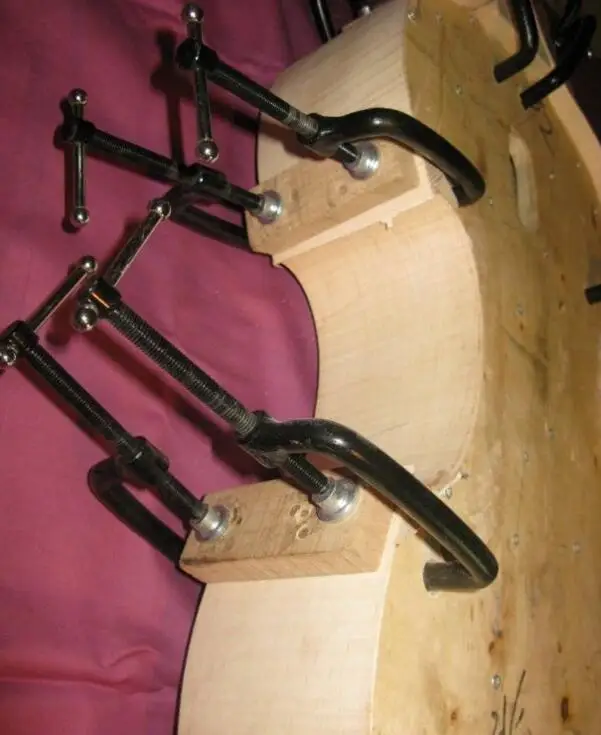 16 шт. клеевые зажимы для виолончели из углеродистой стали в стиле G|cello clamps|carbon