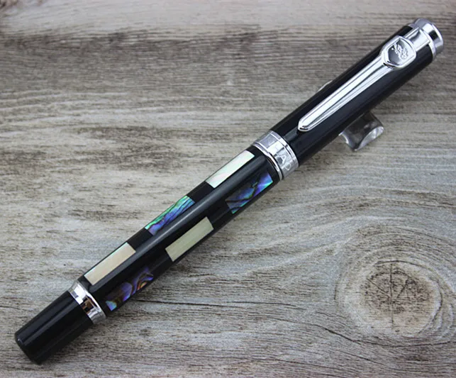 Глубокая морская яркая перьевая ручка Jinhao 18KGP | Канцтовары для офиса и дома