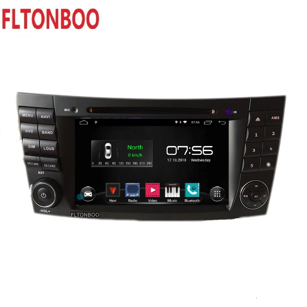 7 &quotAndroid 9 для Mercedes Benz CLS CLASS E220 E300 E350 E240 E270 E280 W219 2din автомобильный Радио dvd gps