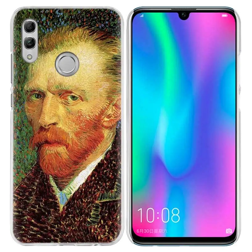 Чехол Sky Van Gogh для huawei Honor 8X Y9 9 10 Lite Play 8C 8S 8A Pro V20 20i 10i Y6 Y7 жесткий чехол для телефона из поликарбоната - Цвет: 07