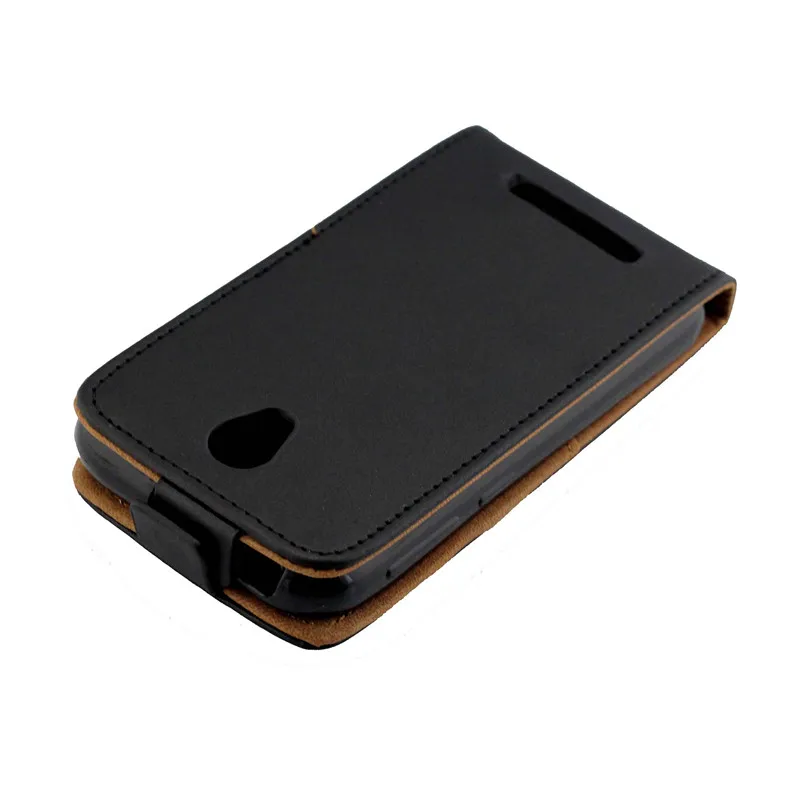 Бизнес кожаный чехол для Coque zte лезвие A110 Вертикальная откидная крышка Card Slot