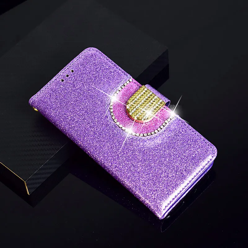 Honor 7C AUM-L41 флип-чехол Funda huawei Honor 7C чехол Honor7C Bling кошелек чехол для Honor 7C Pro LND-L29 C7 7 C противоударный чехол