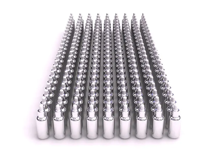 Высокого качества оптовая продажа 100 шт. 20 мл Золотой серебряной расцветке масло