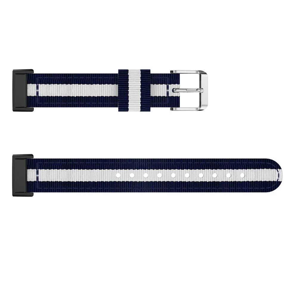 

Leisure Nylon Wristband Bracelet Wrist Band For Fitbit Charge 3 smart watch Strap For Fitbit Charge 3 Replacement watches Straps