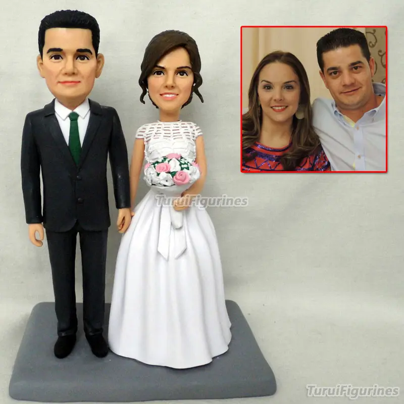 Статуэтка внука с боблевой головой украшение на день рождения заказ подарок