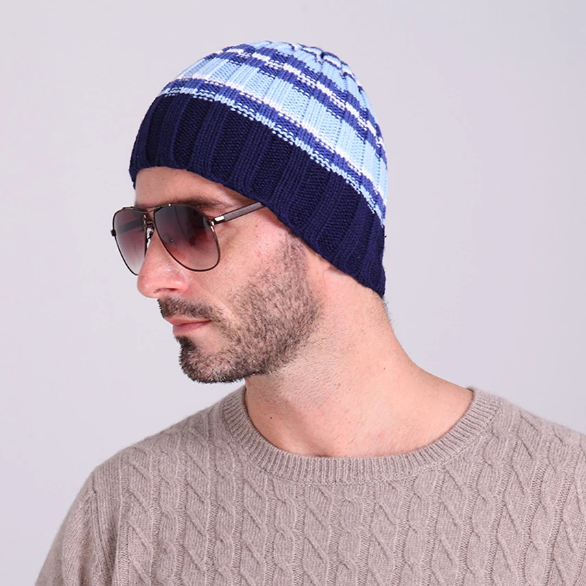 2017 женская зимняя маска шапка бини модная теплая вязаная одноцветная Мужская для