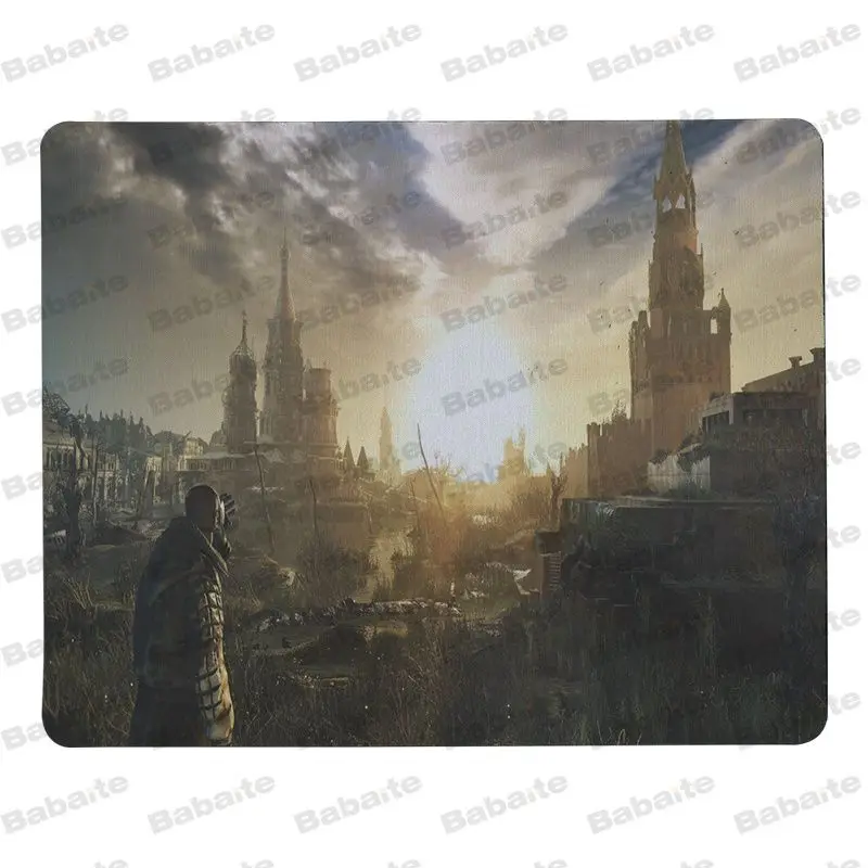 Babaite New Designs Metro 2033 Silicone Pad to Mouse Game Size for 180x220x2mm and 250x290x2mm Design | Компьютеры и офис