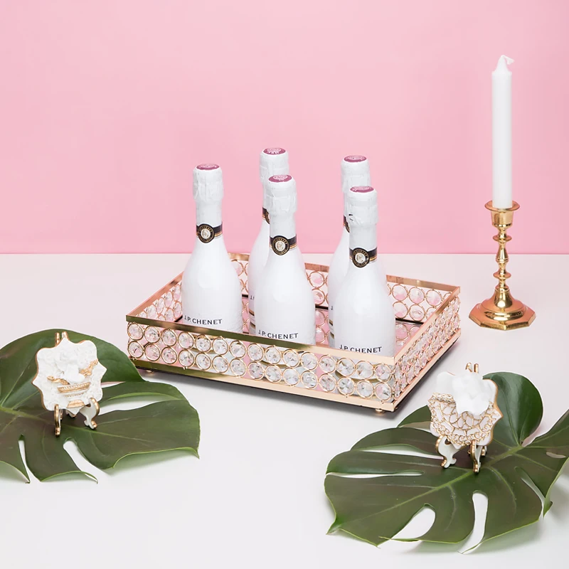 Зеркальный лоток подставка для торта Торт Фруктовая тарелка Свадебный десертный