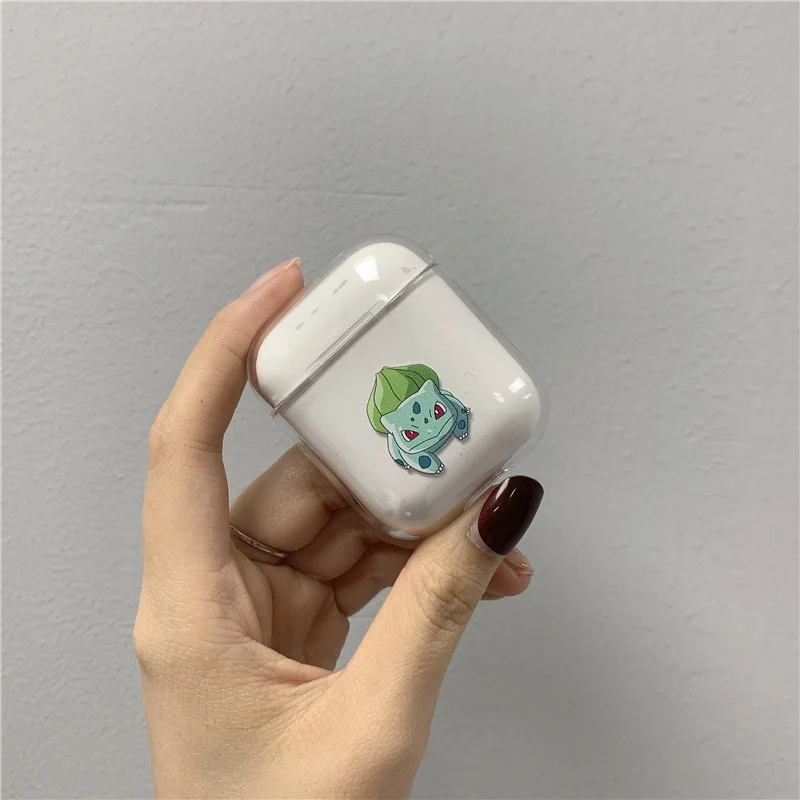 Чехол для Airpods, модный мультяшный чехол для iphone Airpods, bluetooth-гарнитура, аксессуары для наушников Airpods, прозрачный жесткий чехол s