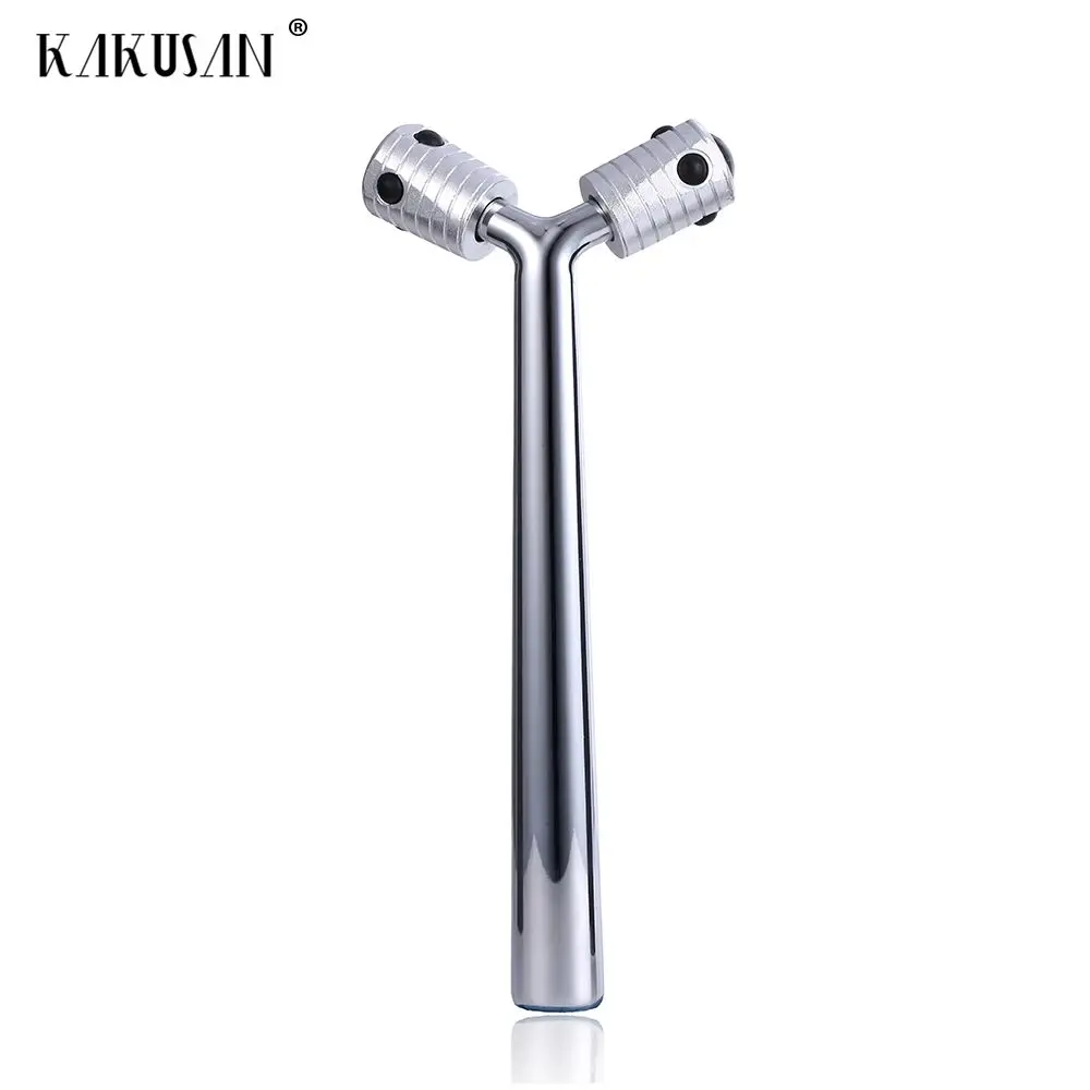 Kakusan роликовый массажер лица Уход за лицом подъема германиевый валик y образный