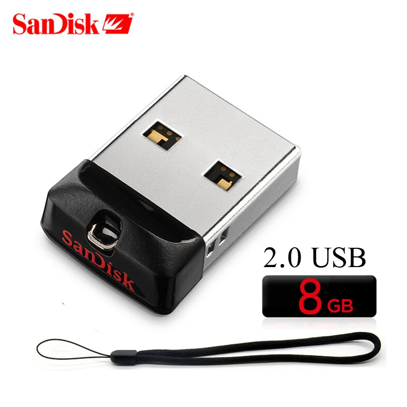 SanDisk unidad Flash USB Cruzer Blade U 8 ГБ 16 32 64 Гб 128 Mini pluma unidades 2 0 флеш-накопитель SDCZ50 | Компьютеры