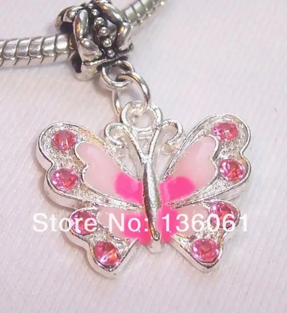 Винтажная Серебряная бабочка Тапочки бирка листья Крест Девушка Золотой рыбка