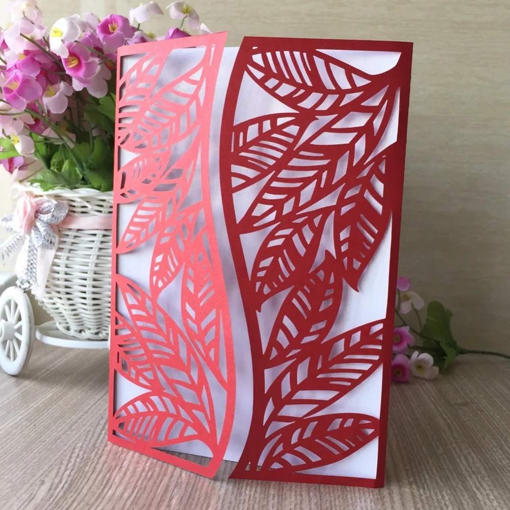 30psc/Лот Бесплатная доставка Лазерная резка конференции свадебные