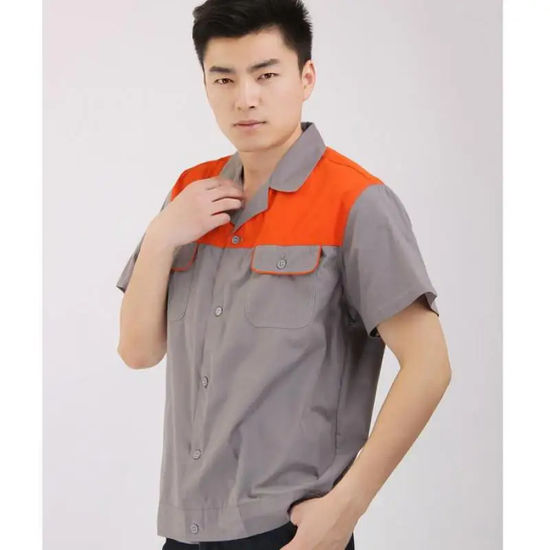 4 вида цветов 2016 г. Летняя унисекс популярная дышащая одежда для работы