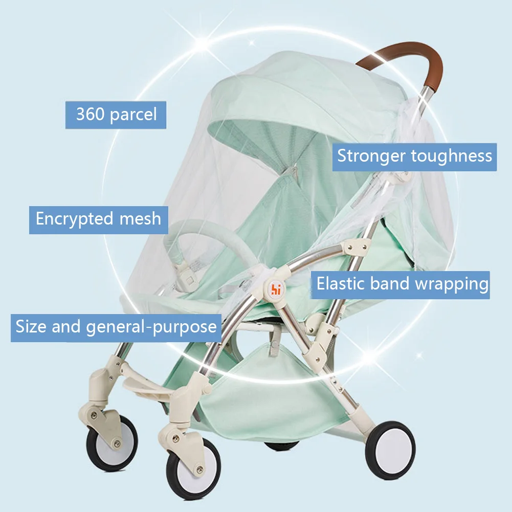 Москитная сетка для защиты от насекомых коляска с полным покрытием|Сетка