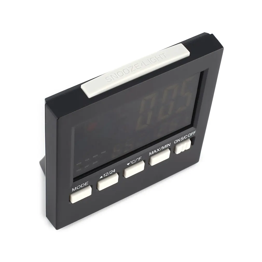 Многофункциональный цветной экран календарь метеостанция часы термометр для