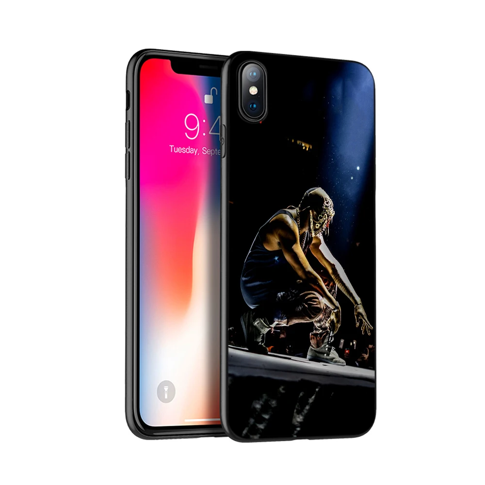 Черный ТПУ чехол для iphone 5 5S SE 6 6s 7 8 plus x 10 силиконовый XR XS 11 pro MAX Kanye Omari West|Бамперы| |