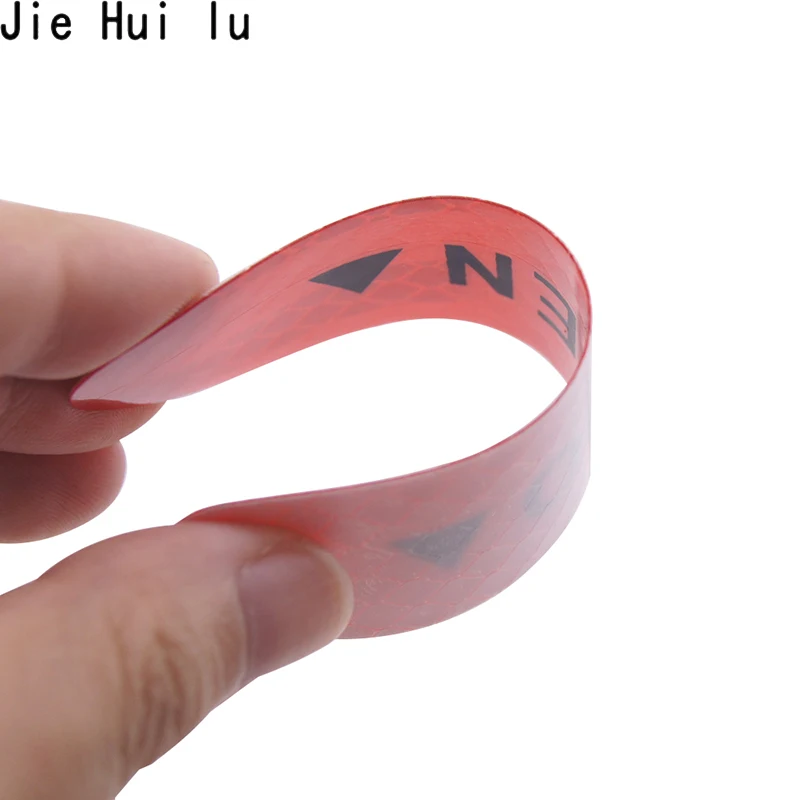 4 шт./компл. автомобильная светоотражающая лента предупреждающая отметка