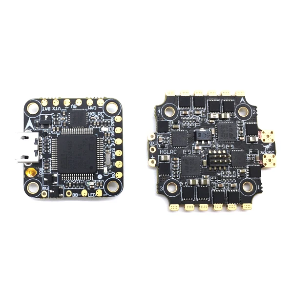 Контроллер полета HGLRC XJB F440 Omnibus F4 OSD BEC и 40A blheli _ 32 3-4S ESC DSHOT1200 для гоночного дрона RC Fpv