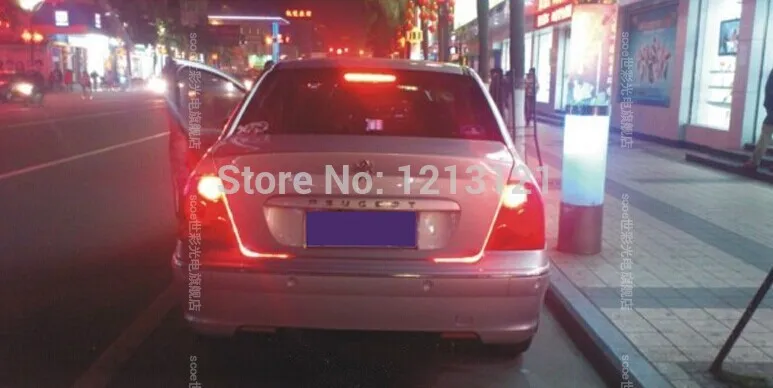 SOCE для peugeot 307 308 3008 2x30SMD светодиодный стоп-сигнал световой стоп-сигнал лампа светодиодный источник света led высокая ярко-красного цвета