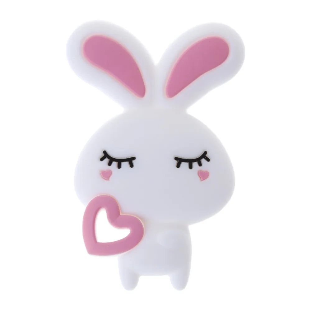 Детская пустышка прорезыватель для зубов успокаивающий милый кролик мальчиков и